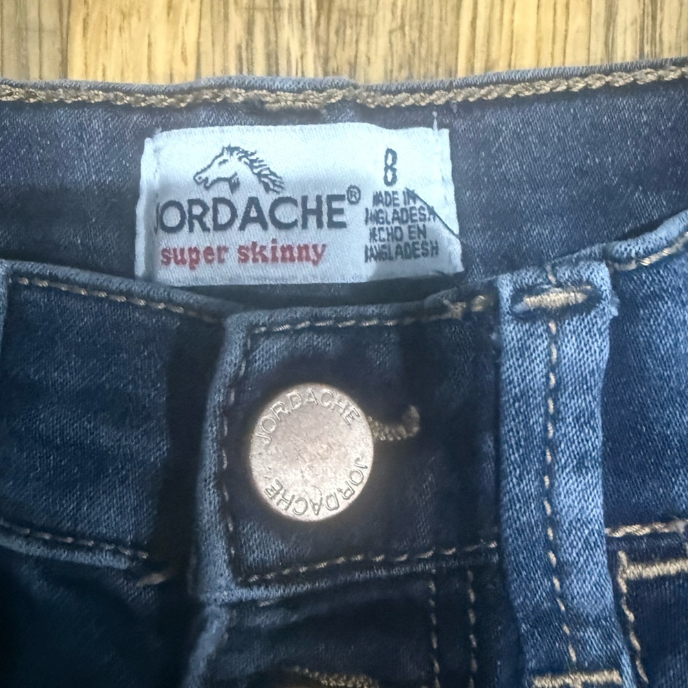 Jordache kids High Rise Dark Blue Jeans - Picture 3 of 3
